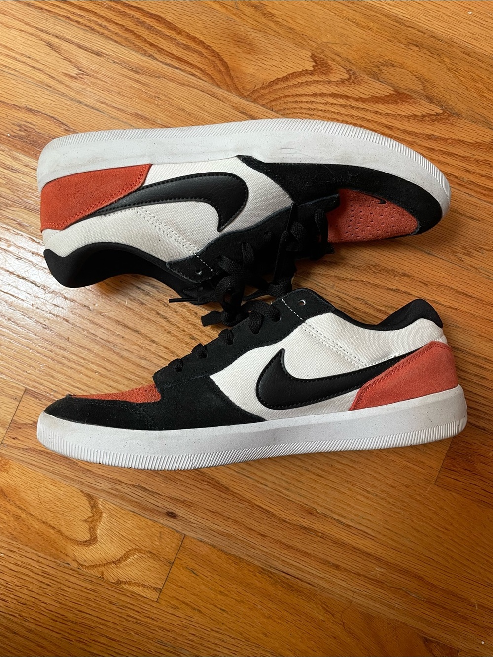 Nike - SB Force 58 'White Black Cosmic Clay' Size 10